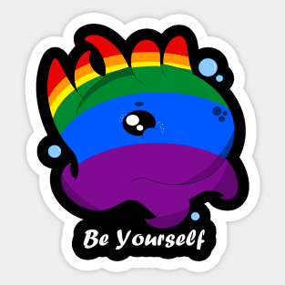 Pride Month Flapjack Octopus Sticker